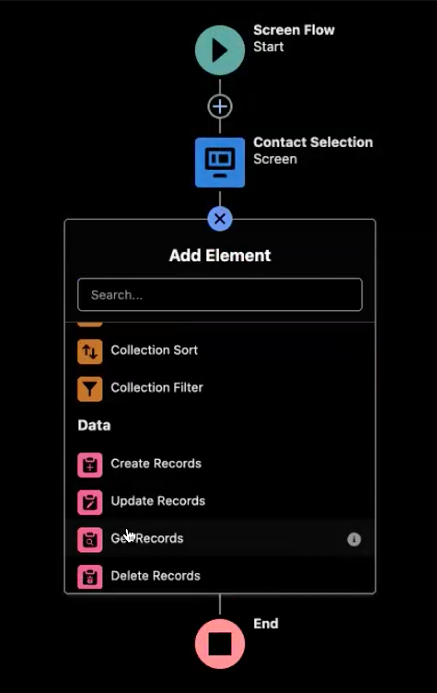 Retrieving Contact Records in Flow