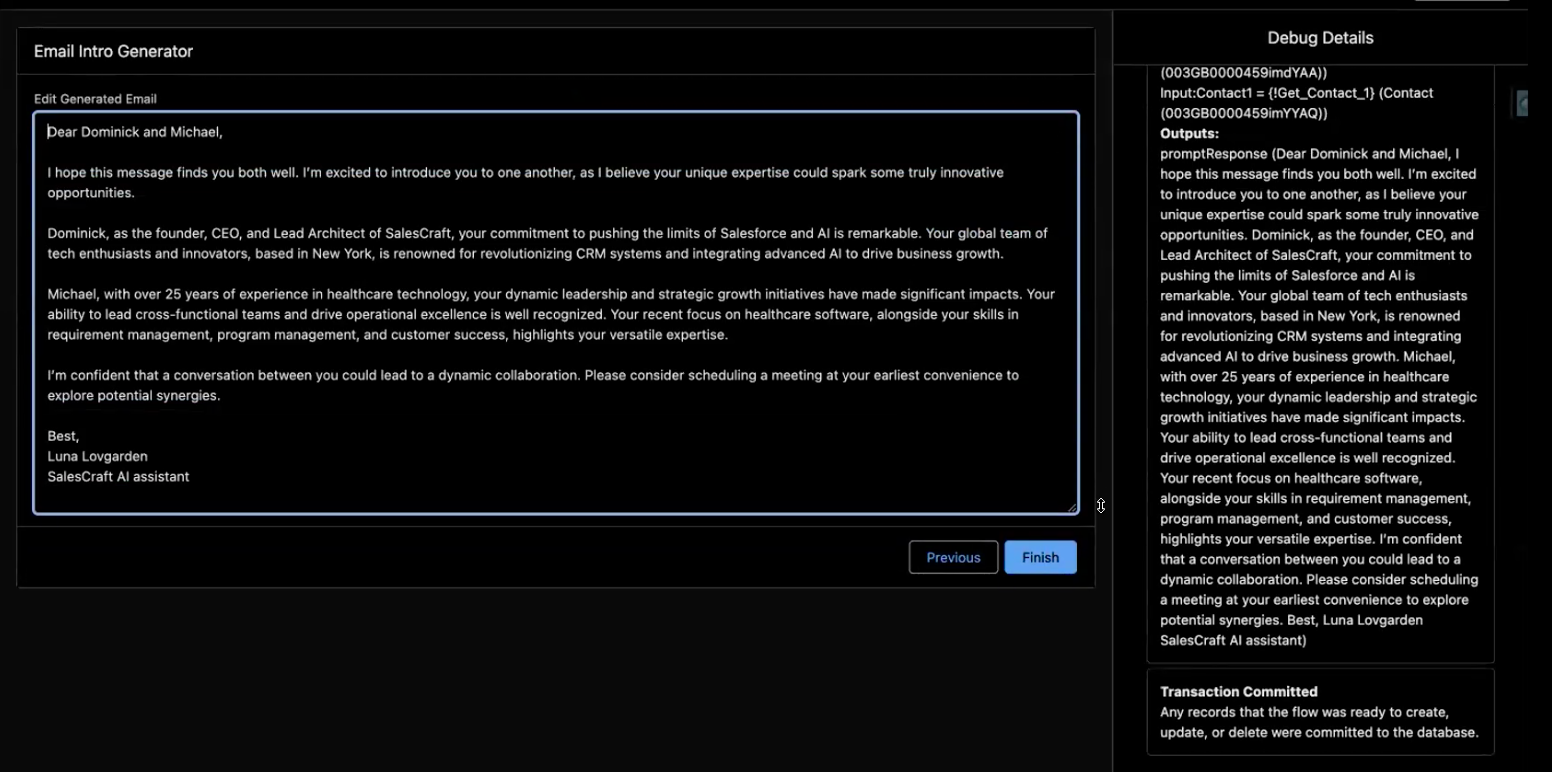 Debugging the Salesforce Flow